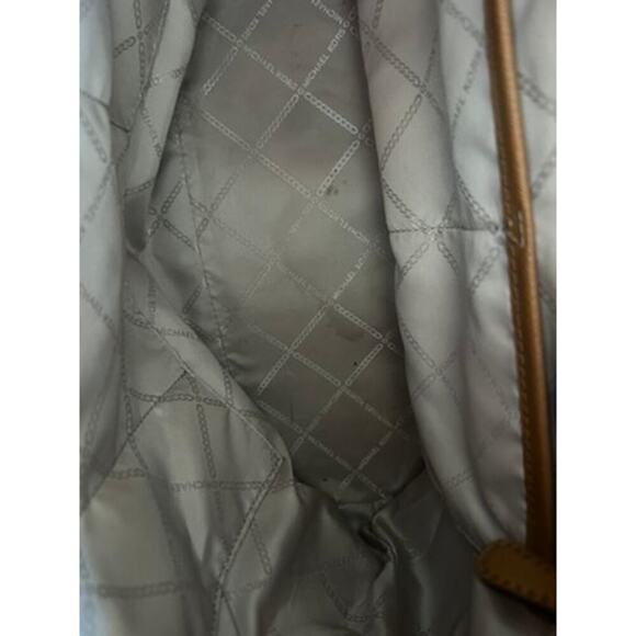 NWOT Michael Kors Morgan Large Tote Brown - Picture 10 of 10